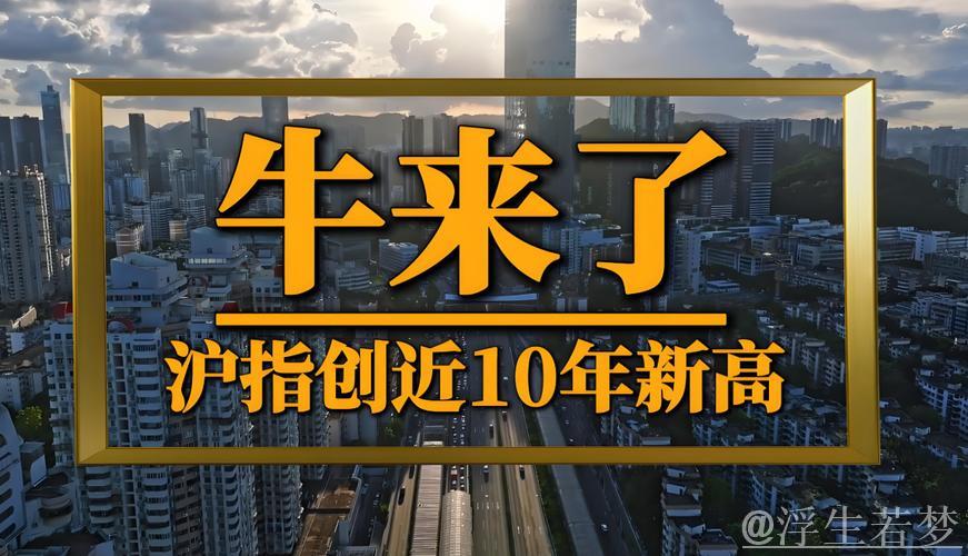 沪指攀升至十年峰值，A股总市值超100万亿元